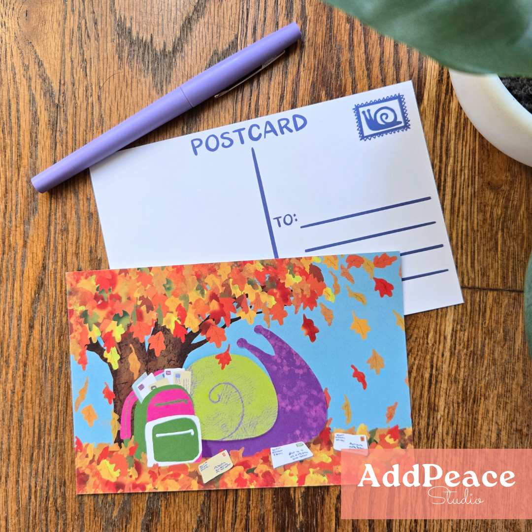 Snail Mail Illustrated Postcards | Set of 12