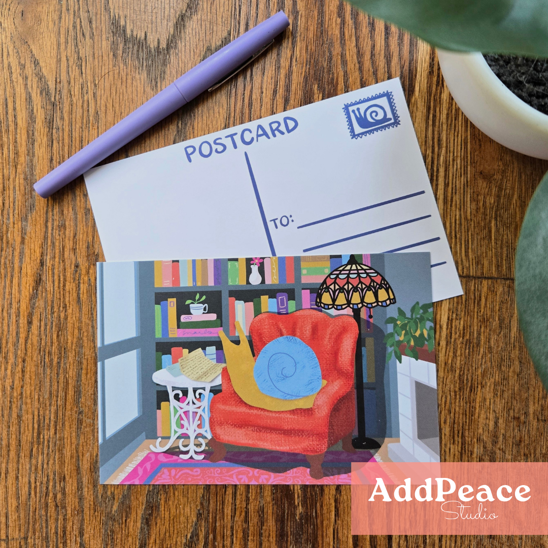 Snail Mail Illustrated Postcards | Set of 12
