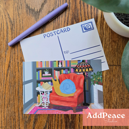 Snail Mail Illustrated Postcards | Set of 12