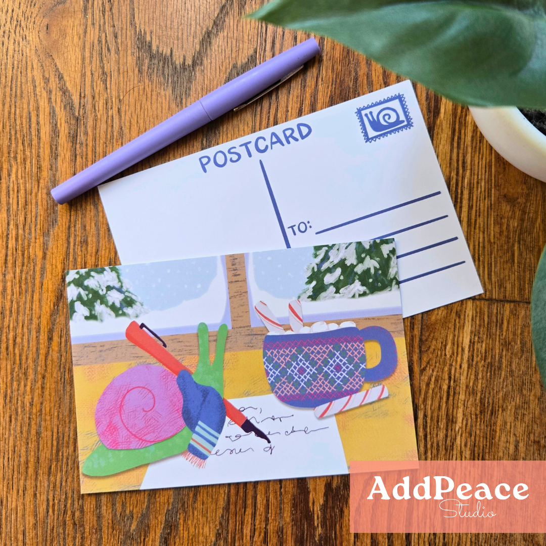 Snail Mail Illustrated Postcards | Set of 12