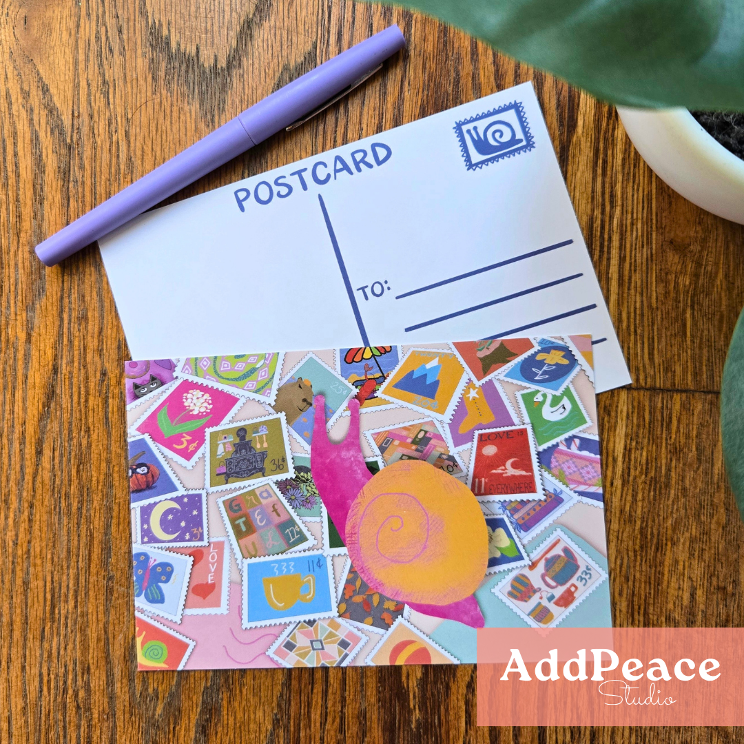 Snail Mail Illustrated Postcards | Set of 12
