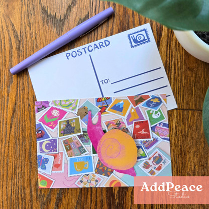 Snail Mail Illustrated Postcards | Set of 12