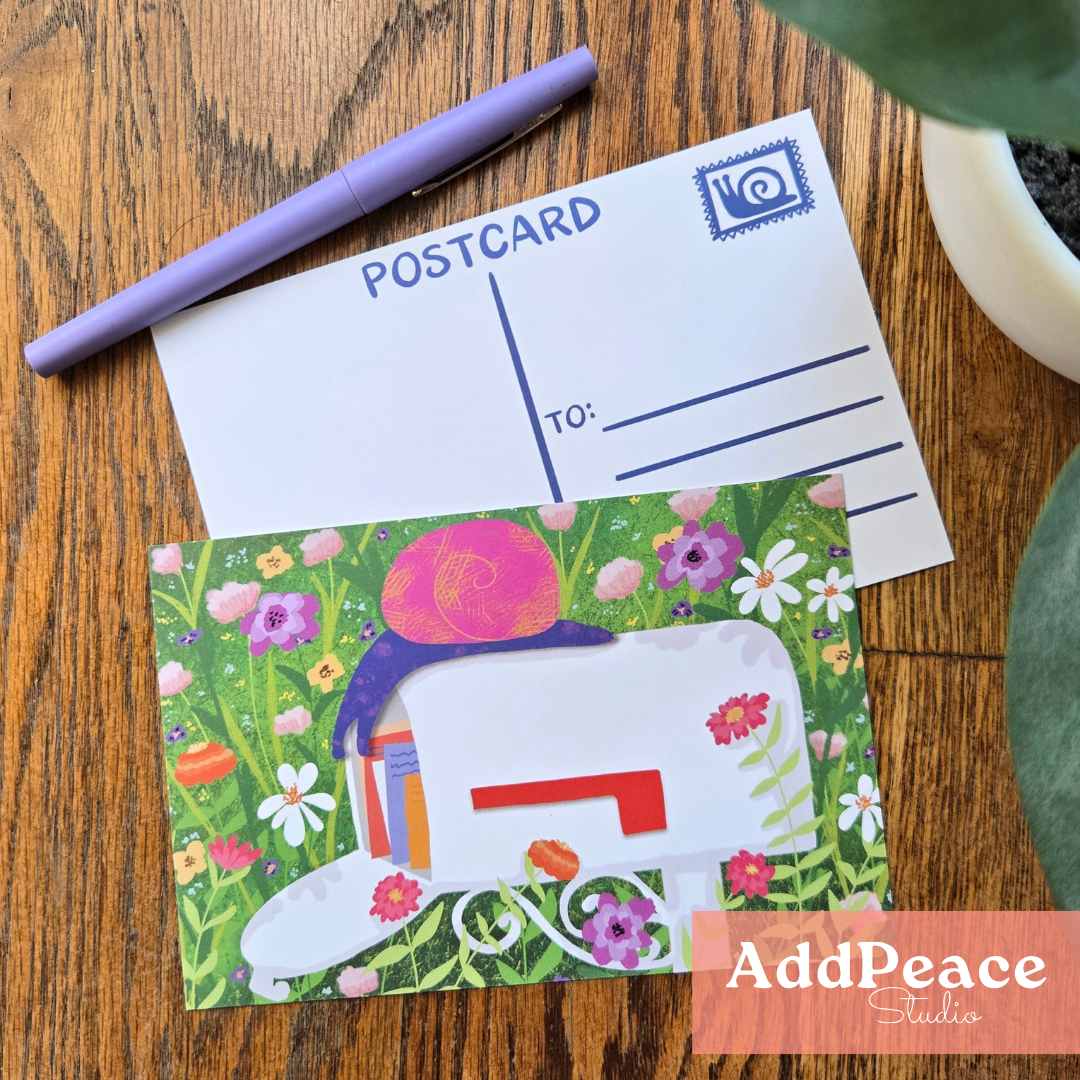 Snail Mail Illustrated Postcards | Set of 12