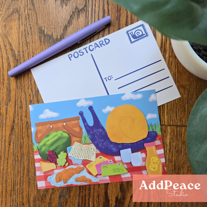 Snail Mail Illustrated Postcards | Set of 12