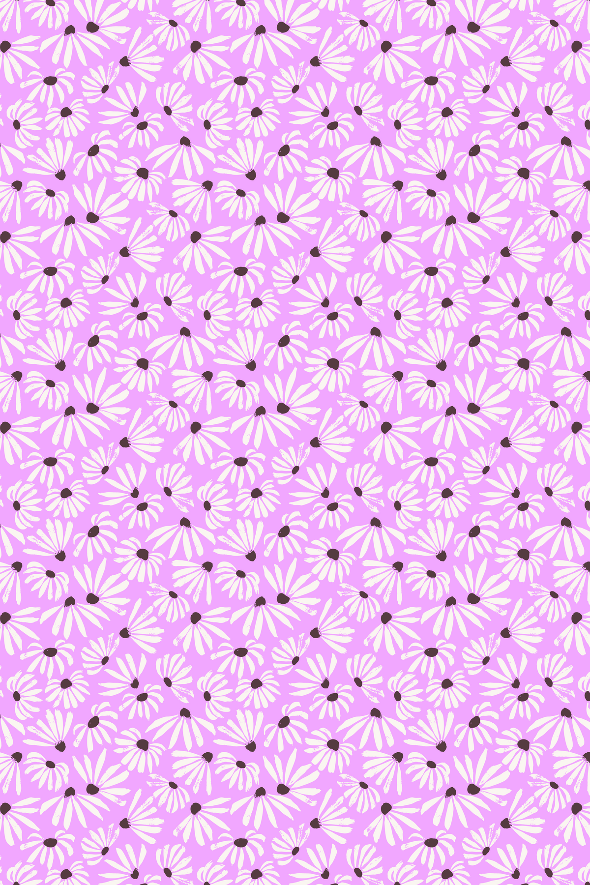 Ditsy Daisies Phone Wallpaper