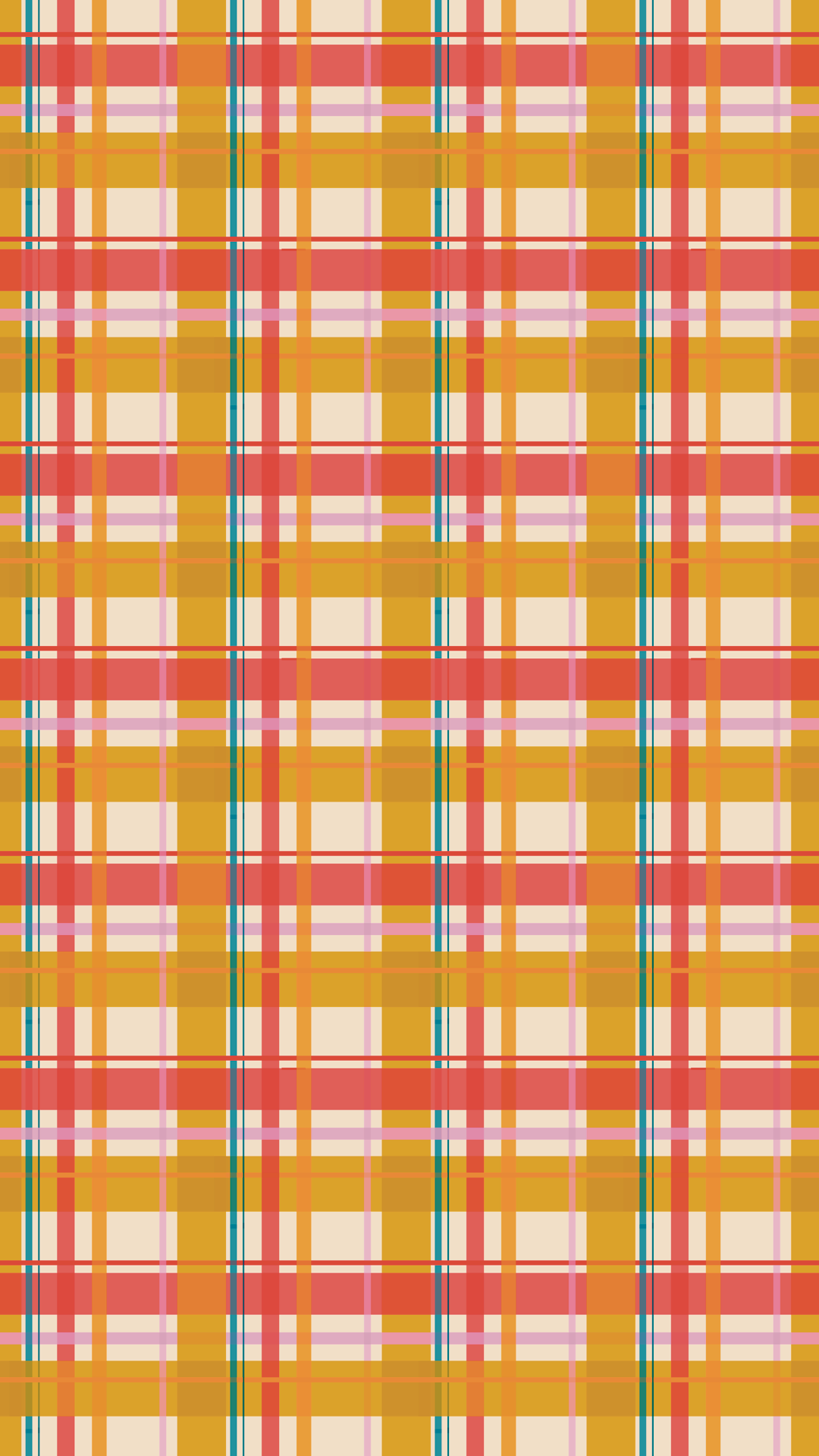 Jolly Plaid Phone Wallpaper