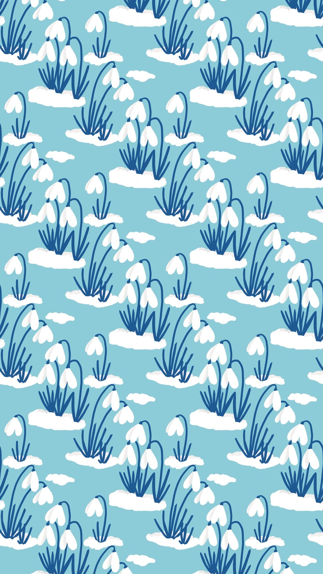 Snowdrop Phone Wallpaper